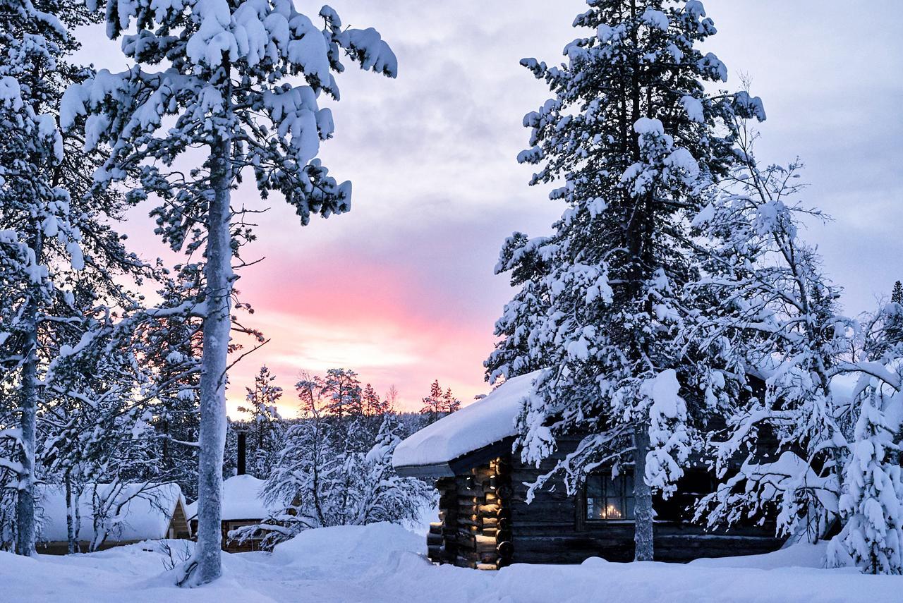 Polar Aurora Cabins Saariselka Ngoại thất bức ảnh